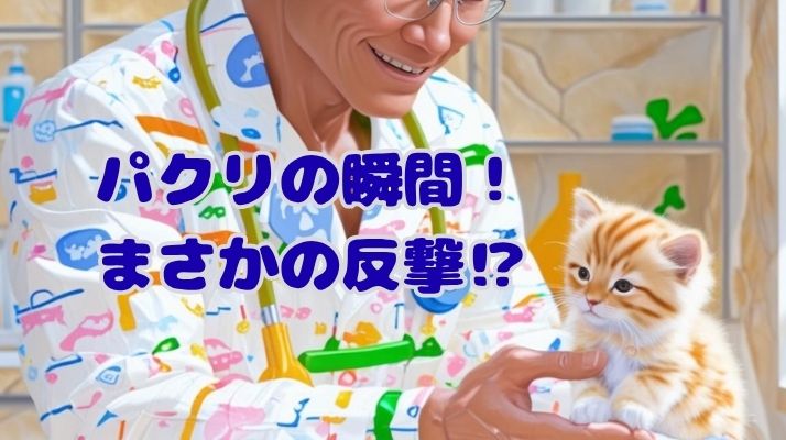 パクリの瞬間！まさかの反撃⁉｜佐倉市の動物病院なら若山動物病院