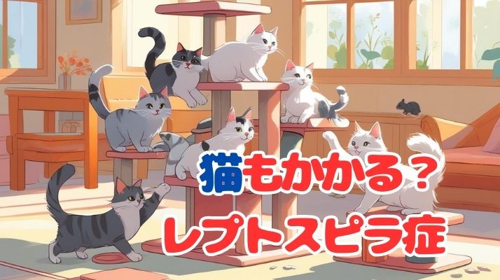 猫もかかる？レプトスピラ症｜佐倉市の動物病院なら若山動物病院