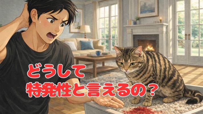 どうして「特発性膀胱炎」と言えるの？