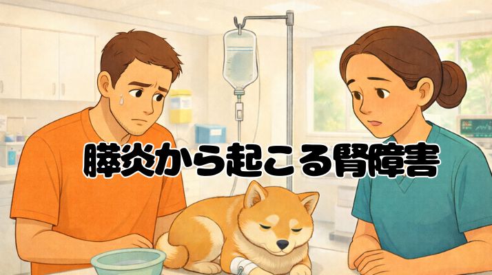 膵炎から起こる腎障害