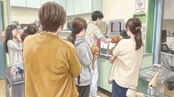 皮膚の状態をチェック