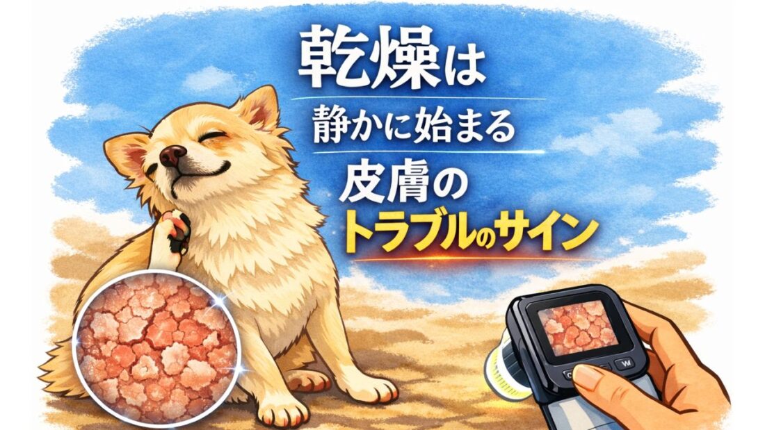本日のセミナー：皮膚の「乾燥」、実は始まりのサインかも｜佐倉市の動物病院なら若山動物病院