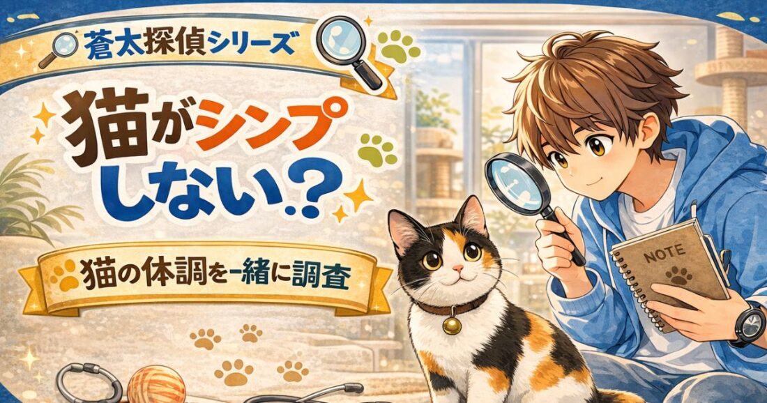 猫がジャンプしない…その理由は？中2・蒼太探偵と「おたま」の観察事件｜佐倉市の動物病院なら若山動物病院
