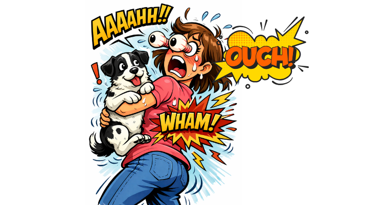 ぎっくり背中!?｜佐倉市の動物病院なら若山動物病院