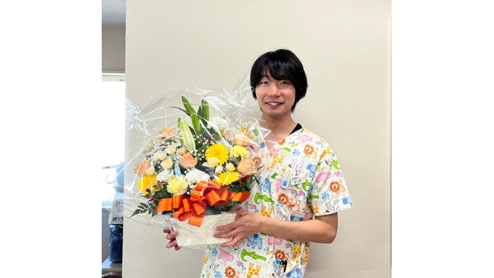 お祝いしていただきました｜佐倉市の動物病院なら若山動物病院