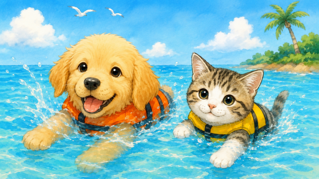 海の日🌊｜佐倉市の動物病院なら若山動物病院